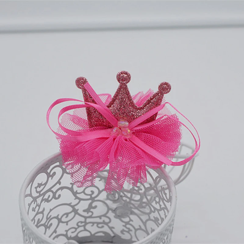 7x5.5cm 6pcs lace Crown patch applique for Girls hair accessories DIY Kid patches Clothing Craft Sticker Hair Ornament | Дом и сад