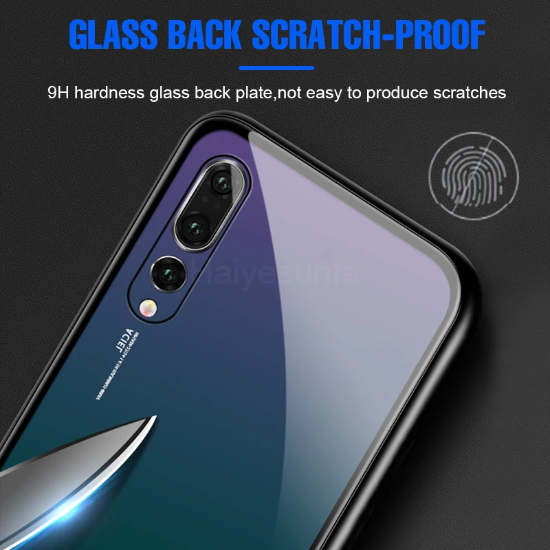 Роскошный защитный Магнитный чехол на 360 градусов для huawei P20 Pro противоударный Lite