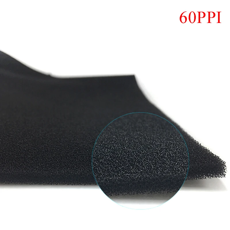 

DIY 500*400*3mm/5mm cooler dust cover 60PPI computer mesh sponge PC case fan