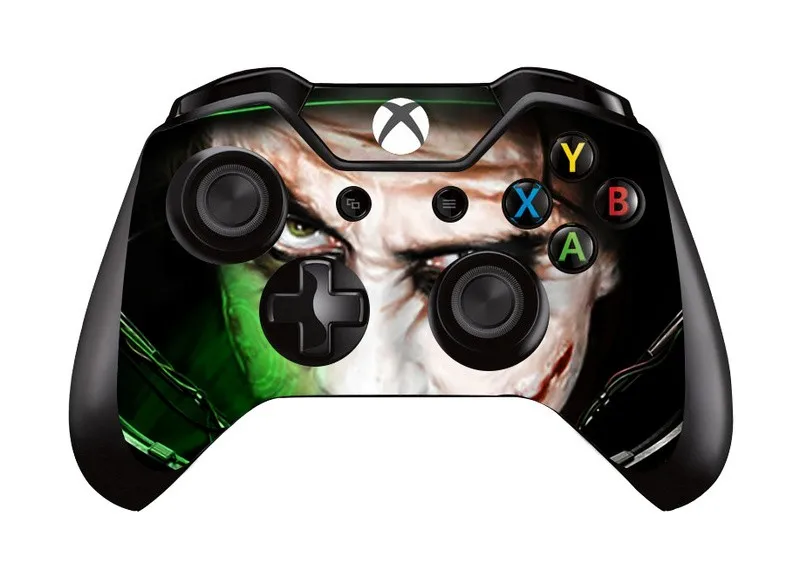Джокер дизайн виниловая кожа Наклейка чехол для microsoft xbox ONE консоль с наклейка на джойстик Чехлы для xbox one контроллер