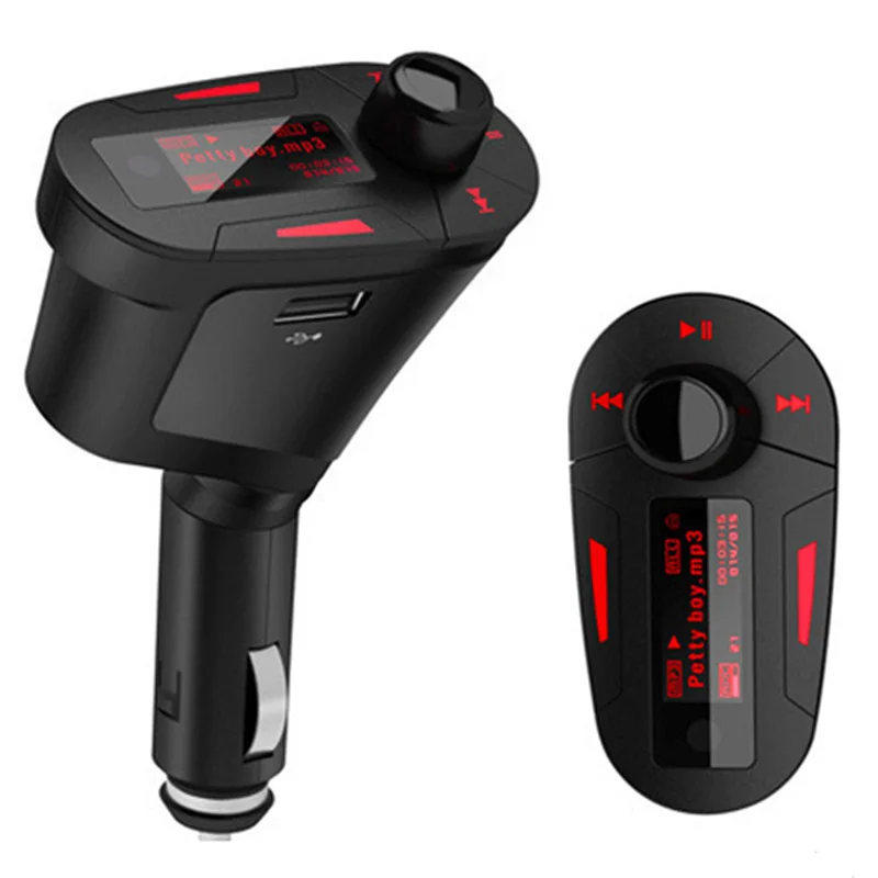 Handsfree Bluetooth автомобильный комплект fm-передатчик беспроводной радиоадаптер Hands-free