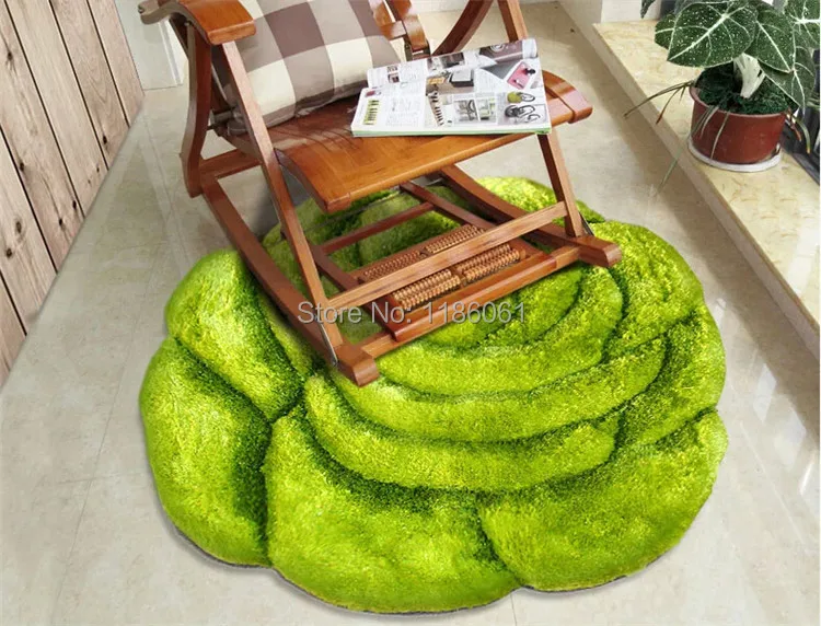 Современный ковер с розами в 3D стиле для гостиной и зоны ванной спальни напольный