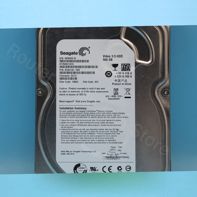 Seagate бренд используется 500 GB Настольный ПК 3 5 &quotВнутренний механический жесткий