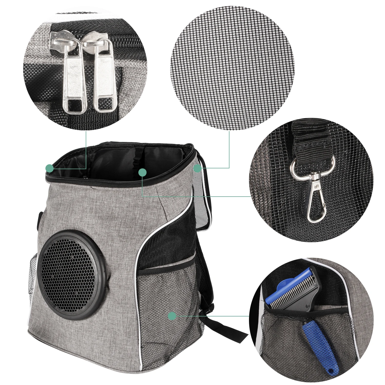 Воздухопроницаемая Сумка-переноска для маленьких собак портативный уличный