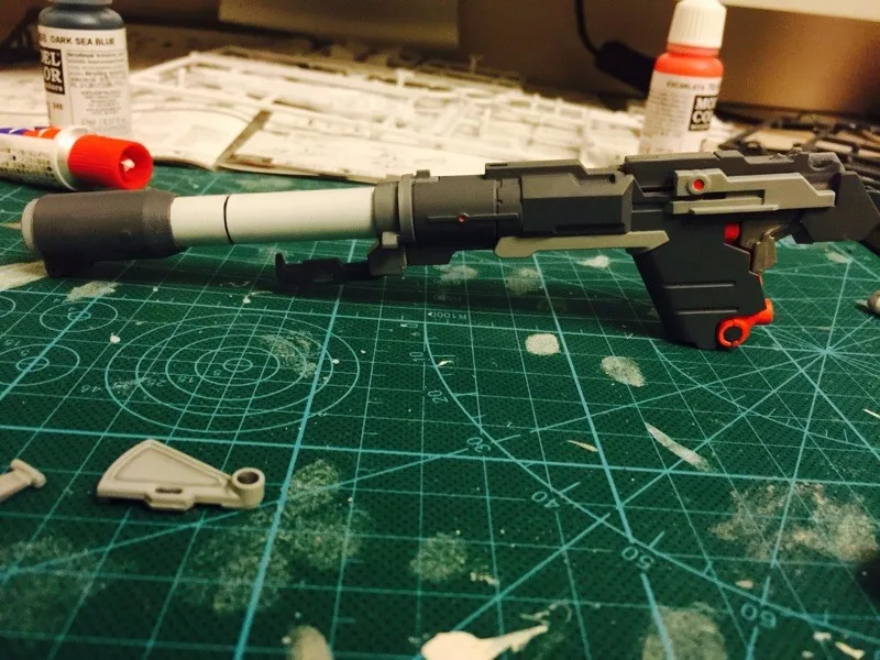 GG/TT DX Hobby Rocket Bazooka анти-MS пистолет для Bandai MG 1/100 MSN-06S Gundam Sinanju Sazabi 2 пушки набор