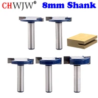 1pcs 8mm shank t type bit with bearing router bit set woodworking router bits router bits woodworking