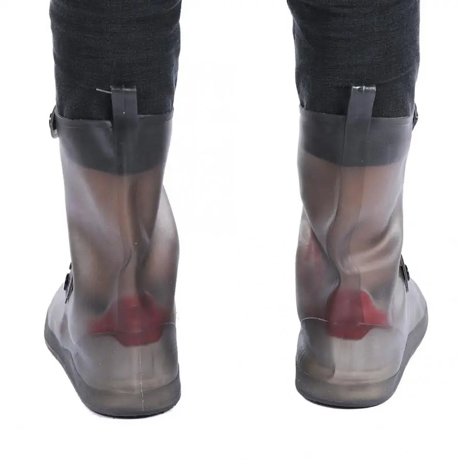 Anti-Slip Reusable Rain Shoe Covers Waterproof Silicone Shoes Overshoes Boot Protector Outdoor Shoe Cover