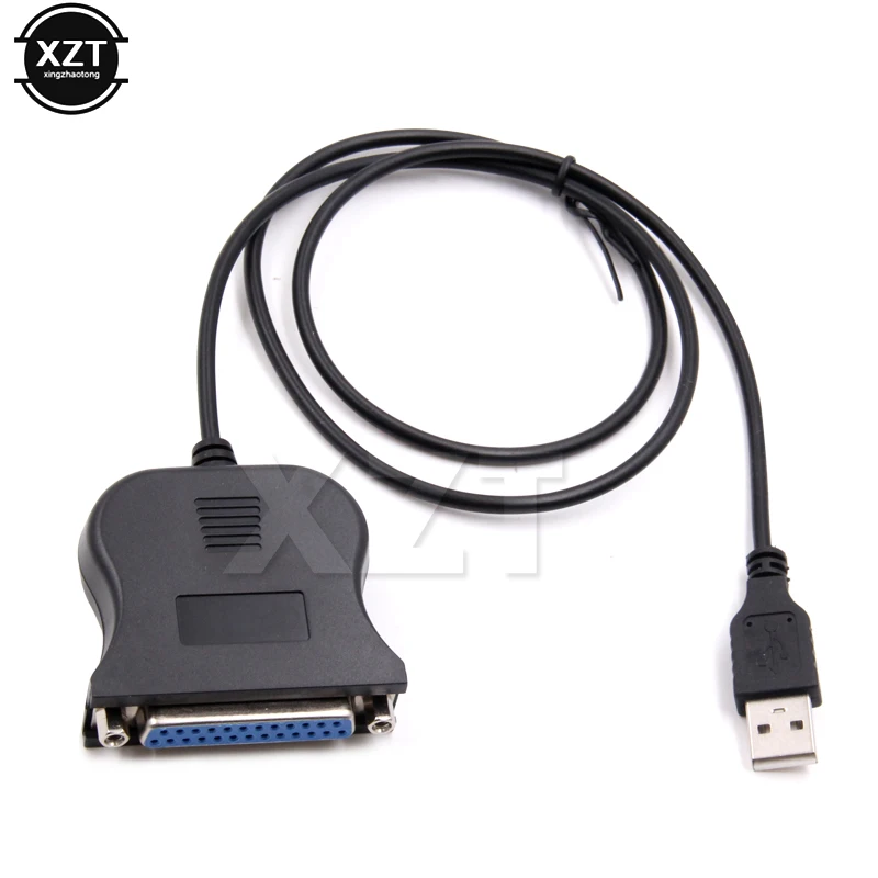 USB 2 0 Male 25 Pin DB25 Female адаптер для принтера 1 шт. кабель печати конвертер ПК ноутбука с