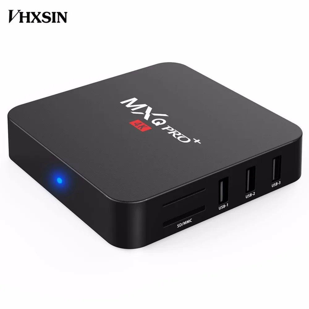 VHXSIN MXQ PRO + плюс 20 PSC/лот 2G ram Android tv Box HD H.265 4K wifi Bt dual wifi|ТВ-приставки и медиаплееры| |