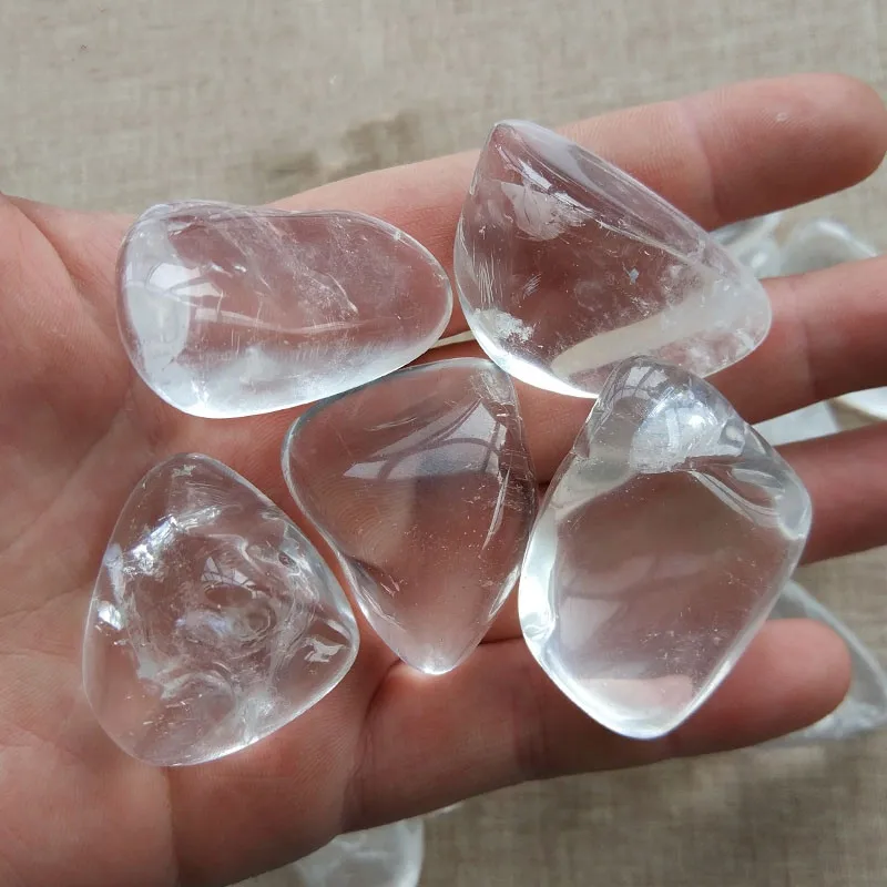 100 г Натуральные Большие кусочки белого хрустального гравия зернистый цветочный