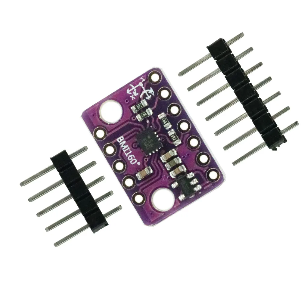 BMI160 GY 6 axis Rate Gyro Gravity модуль датчика акселерометра IIC I2C SPI протокол связи 3
