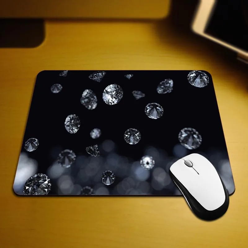 

MaiYaCa Diamond Rectangle Silicon Durable Mouse Pad Size 18*22cm and 25*29cm
