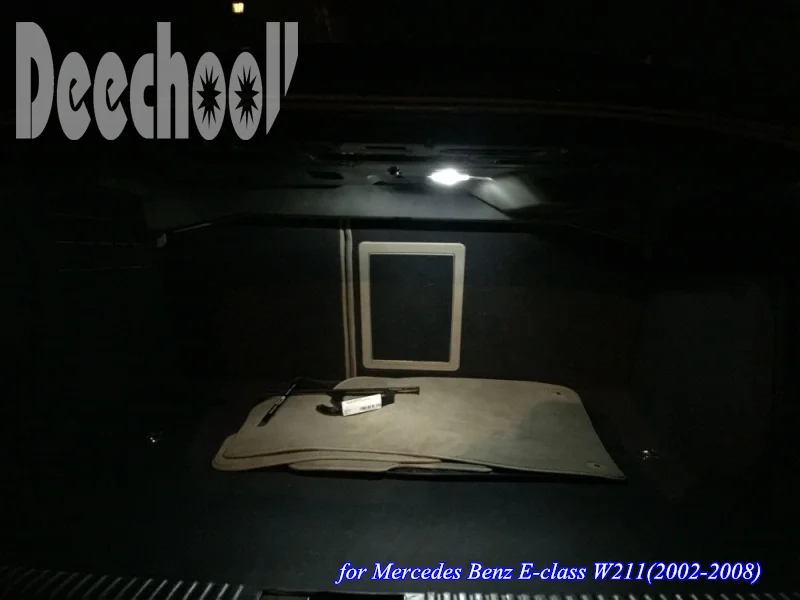 Автомобильные светодиодные лампы Deechooll 24 шт. для Mercedes Benz E Class W211 02 08 Canbus внутреннее