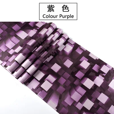 33306 purple 5D space cool wallpaper personality fashion flash KTV bar hotel fancy dance hall box theme room walls ceiling PVC wallpaper - Цвет: 33306 purple