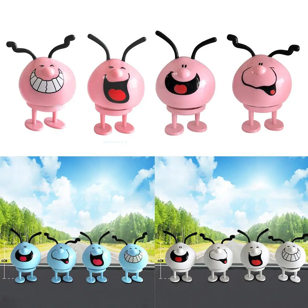 Украшение для автомобиля Милая забавная кукла-подпрыгивающая собака украшение