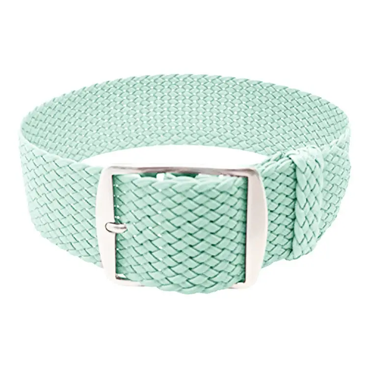 Light green Ремешок для часов нейлоновый переплет ремешки для часов из перлона Модный повседневный ремешок для часов ожерелье мужские женские relogio feminino - Цвет: Light green