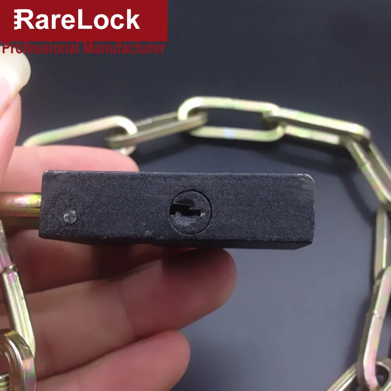 Rarelock стальные портативные безопасные Кабельные замки для велоспорта, велосипеда, мотоцикла, Chian замок с ключами a