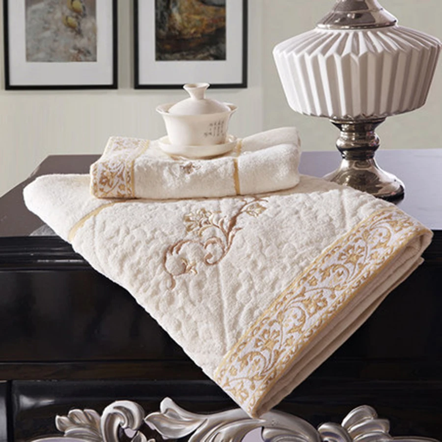 Винтажное безопасное хлопковое банное полотенце для взрослых с большим душем