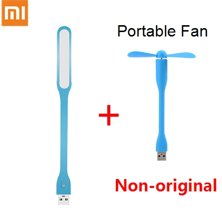 Xiaomi Light Add Fan Новое прибытие Xiaomi Мини USB светильник Портативный Светодиодная лампа Xiaomi блестящие светодиодный светильник с переключателем Управление 5V 1,2 W для Мощность банк/промышленный компьютер - Цвет: Xiaomi Light Add Fan