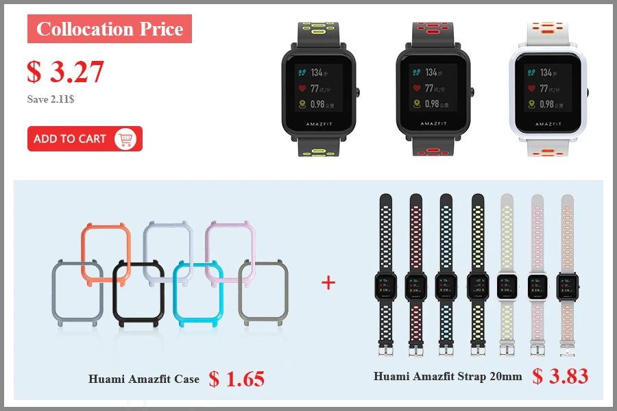 Mijobs силиконовый ремешок Браслет защитный чехол для Xiaomi Huami Amazfit GTS Bip BIT PACE Lite Молодежные часы PC оболочка бампер
