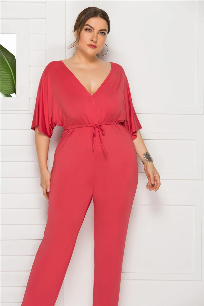 

Elegant Bodysuit Women Hot Straight Playsuits Streetwear Overalls Jumpsuit Plus Size Sexy Bodysuit Fashion Harajuku New Solid