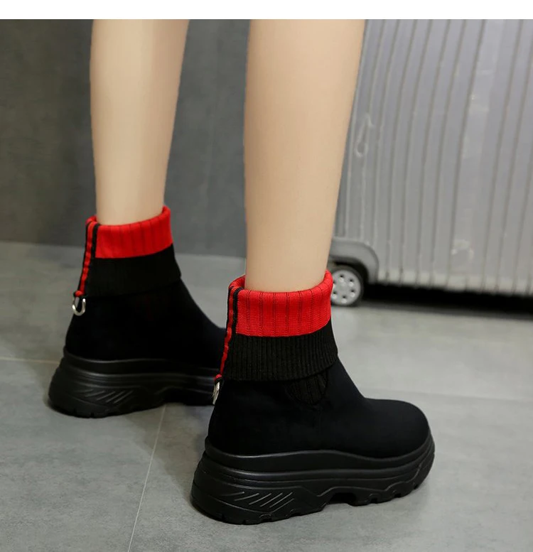 Spring And Autumn Fashion warm snow boots winter new women ankle boots