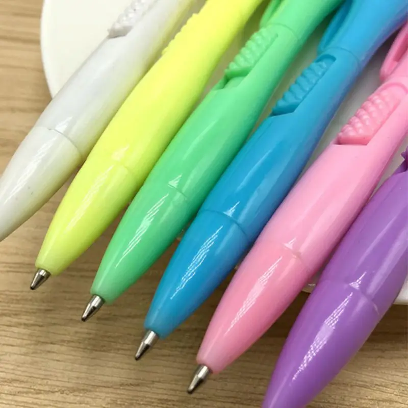 Цветная электронная Шариковая ручка для сдачи экзамена шариковая учеников