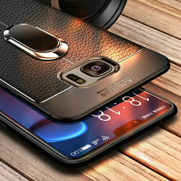 Магнитный мягкий силиконовый кожаный чехол на присоске для iphone 6 6s 7 8 Plus XS Max X XR