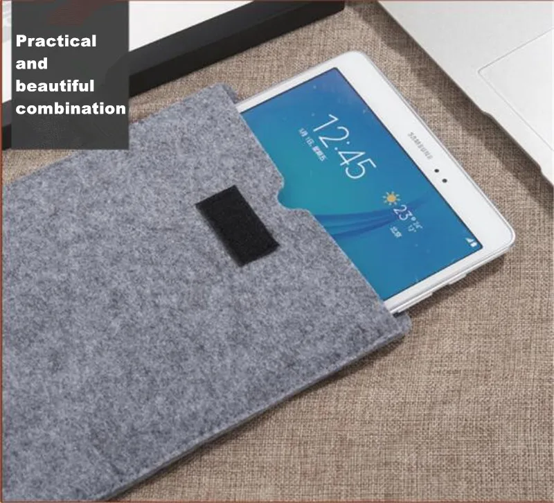 Мягкая фетровая сумка для нового iPad 9,7 pro 10,5 11 дюймов чехол для iPad mini xiaomi samsung huawei 7,9 7 8," 10" чехол для планшета