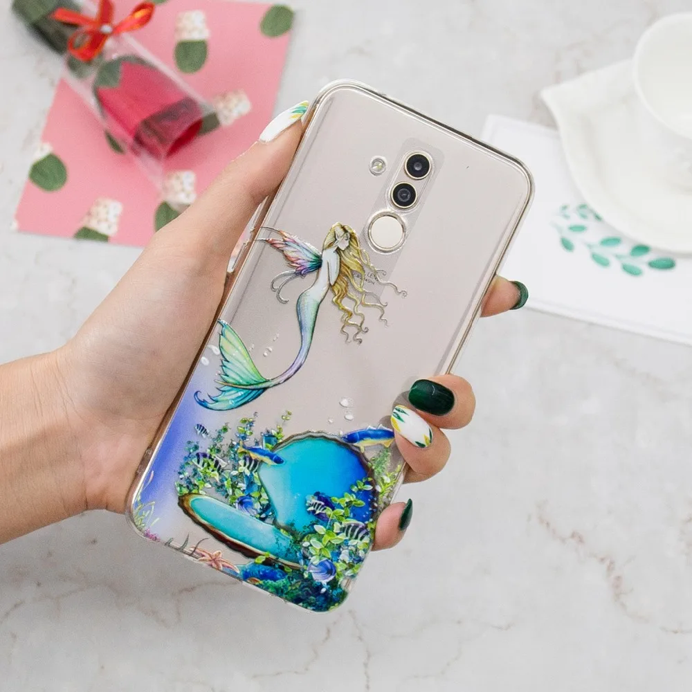 Для Huawei Mate 20 Lite чехол Mate20 Мягкая силиконовая задняя крышка для телефона mate SNE-LX1 |