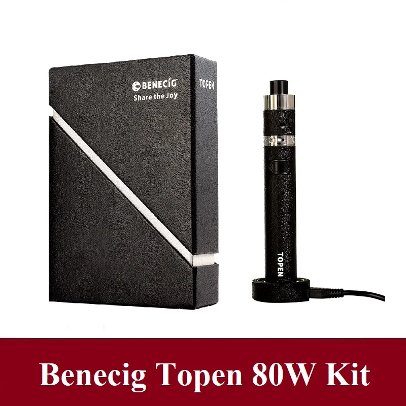 Benecig Topen электронная сигарета стартовый набор встроенный аккумулятор 2600 мАч 80 Вт