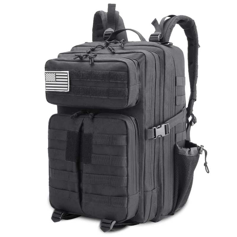 Goedkoop Outdoor 45L Militaire Rugzakken Tactische Rugzak Assault Pack Leger Molle Bug Out Bag Trekking Wandelen Jacht Rugzakken
