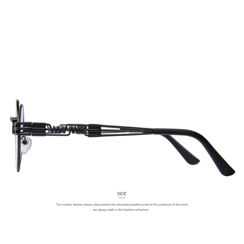 Солнцезащитные очки в металлической оправе UV400 для мужчин и женщин Круглые стиле