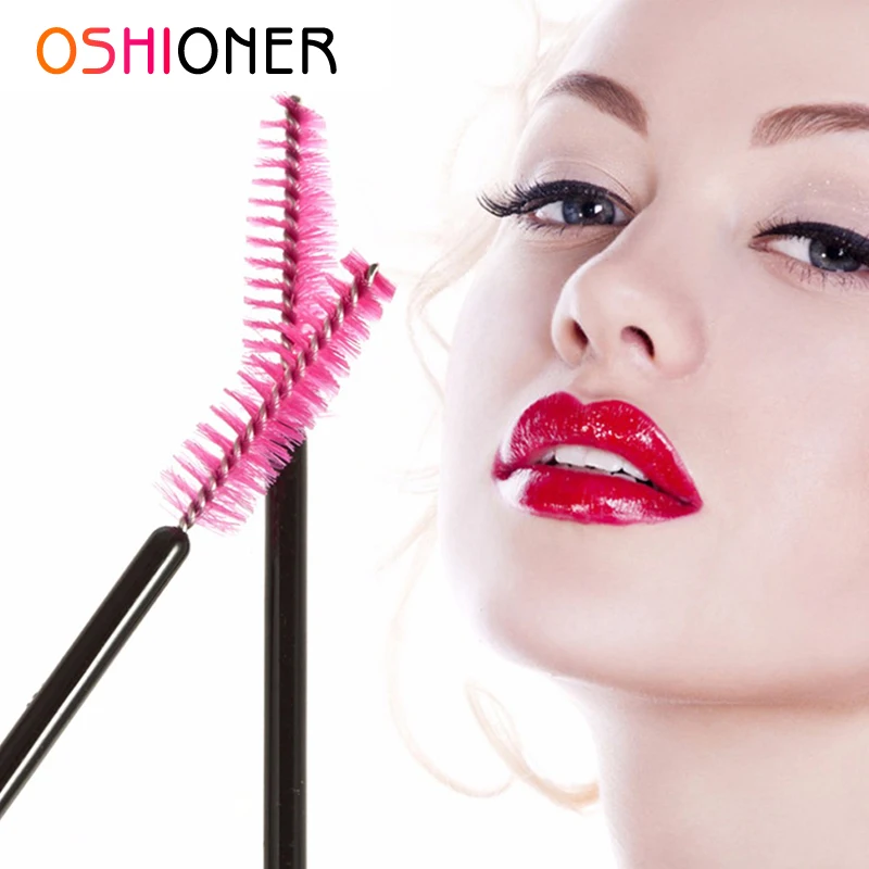 OSHIONER 50 шт. одноразовые ресницы кисти тушь для удлинения ресниц аппликатор для ресниц кисти тушь палочки Косметика Макияж инструмент