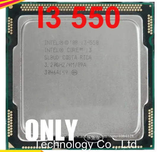 Бесплатная доставка Для процессора Intel I3 550 Core I3-550 CPU/3 2 GHz/ LGA1156 /4MB/ Dual-Core |