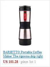 BARSETTO 15 бар давление кофе машина нержавеющая сталь бытовой Эспрессо кофеварка-ЕС Plug