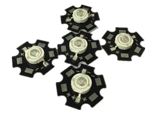 10 шт. 3 Вт высокой мощности Мощность UV Led 365nm 375nm 385nm 395nm 405nm 415nm 420nm светильник шарик оплату за образц мы принимаем через системы Тесты
