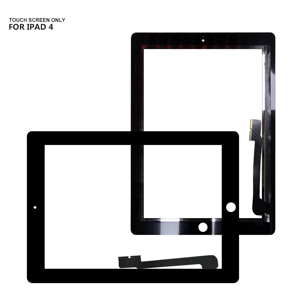 Для iPad 3 / IPad 4 A1416 A1430 A1403 Сенсорная панель экран стекло сенсор запасные части для Ipad