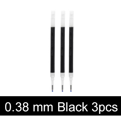 038 Black 3pcs LifeMaster ручка Pilot Juice гелевая ручка повторная заливка для ручка Pilot Juice 0,38 мм/0,5 мм черный/синий/красный большой объем письменные принадлежности LP2RF-8EF - Цвет: 038 Black 3pcs