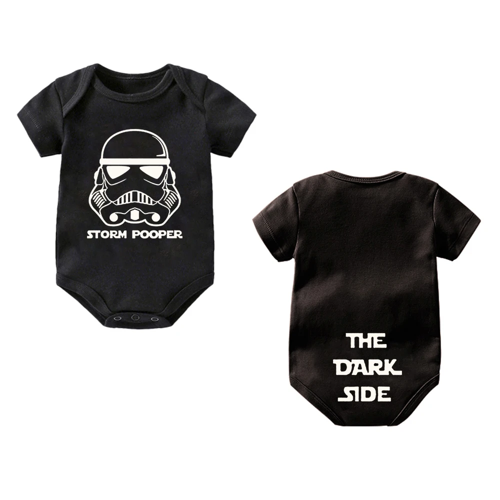 Детский жилет Culbutomind &quotTHE DARK SIDE&quot одежда для малышей с принтом спереди и сзади