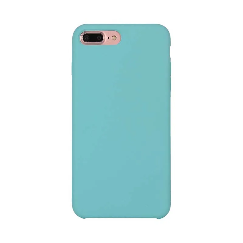 Роскошный жидкий силиконовый противоударный мягкий чехол для iPhone XS MAX X XR 6 S 6 S 8 7 Plus 6Plus 7 Plus 8Plus чехол для задней панели сотового телефона Coque - Цвет: 12