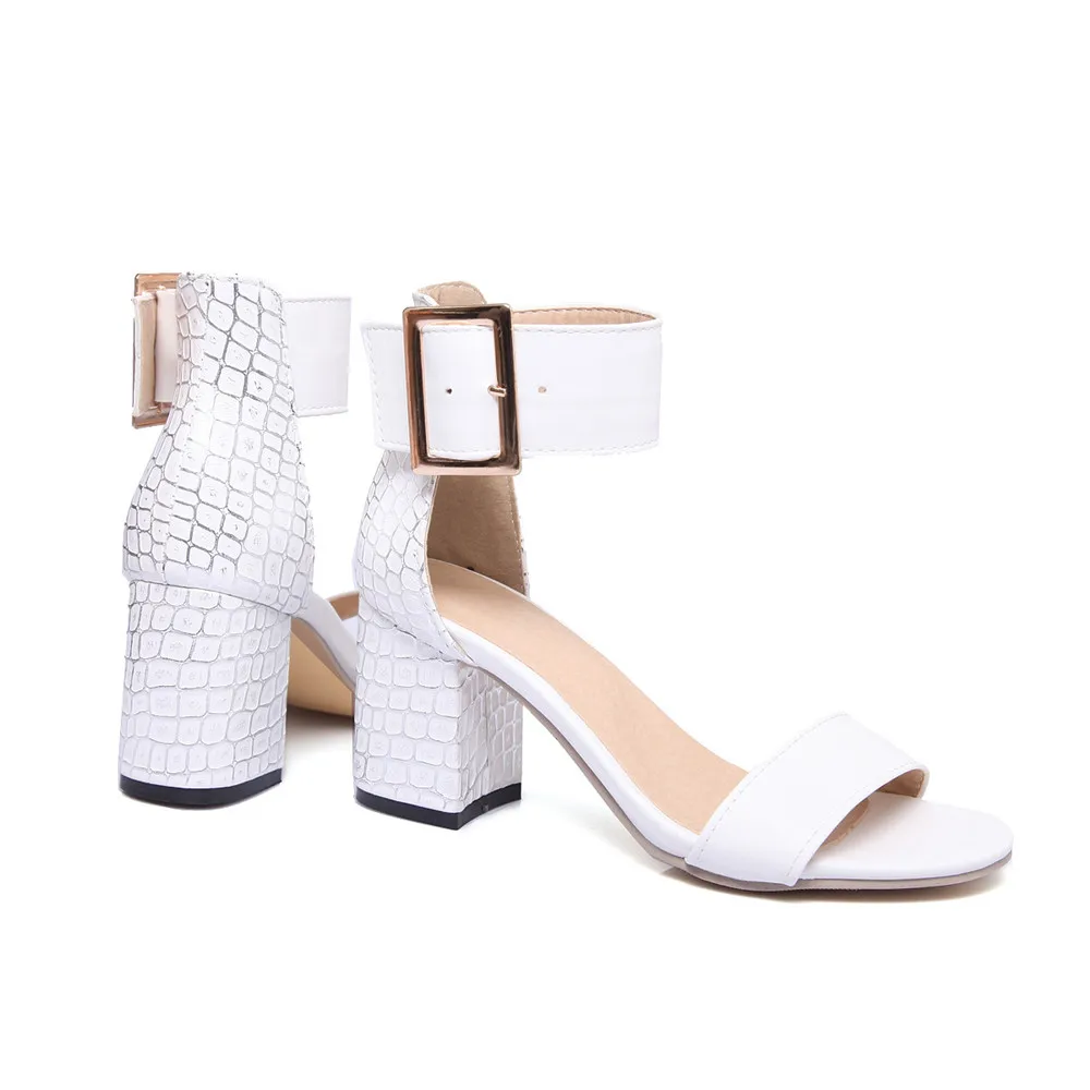 Женские босоножки на высоком каблуке с пряжкой|high heel women sandals|fashion sandalswomen fashion sandals |