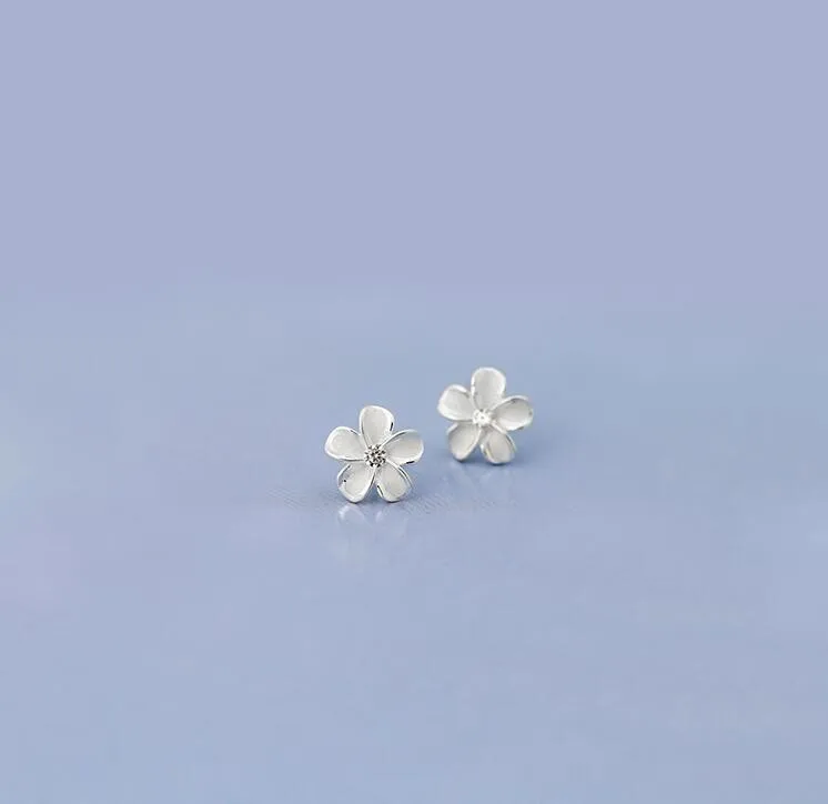 Jisensp Красивые цветочные серьги для женщин букле d'oreille кристалл цветок в виде