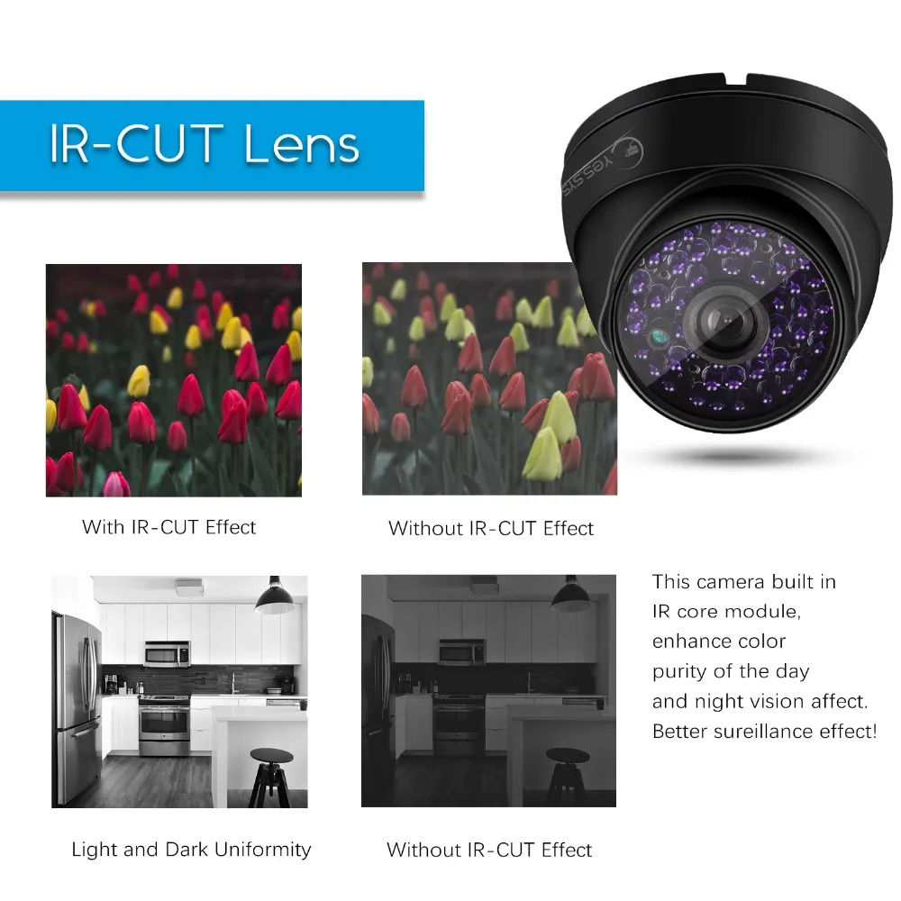 Eyessys 8CH 4.0MP POE NET NVR + 8 шт. 2.0MP 1080 P ночное видение IP камера CCTV системы Plug and Play товары
