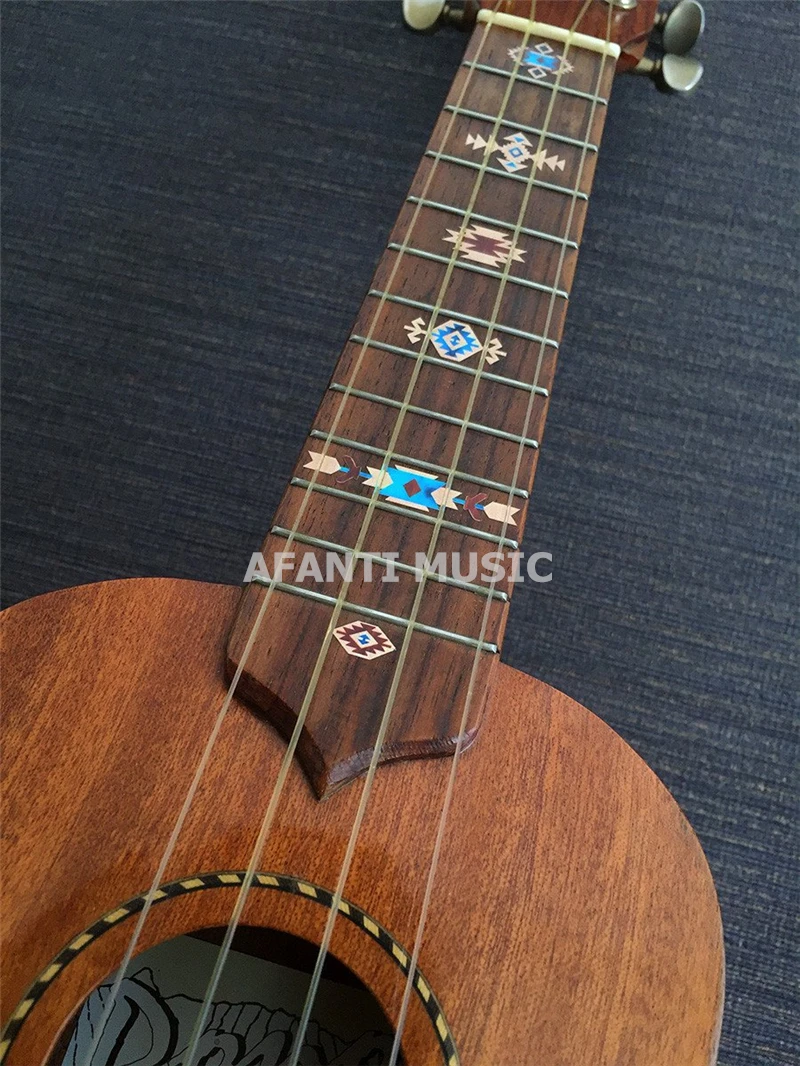 Afanti музыкальная гитара Ukelele наклейка на палец/Искусственная инкрустация
