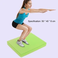 anti slip soft balance pad tpe yoga block pad thick balance pad balancer fitness training yoga pilates balance board