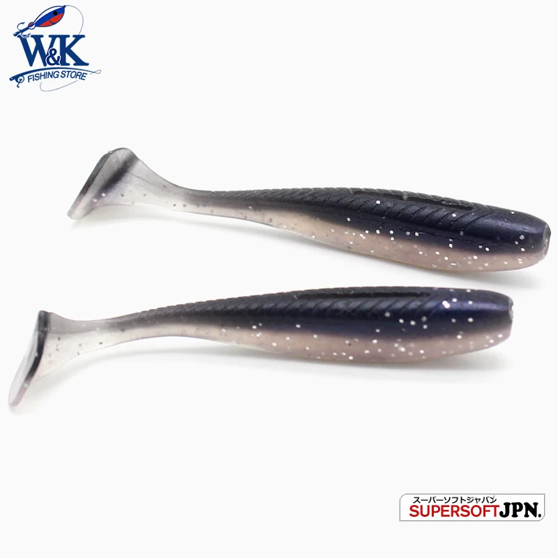 W & K брендовая мягкая Рыбалка приманки 6 см 15 шт./пакет River искусственные мягкие