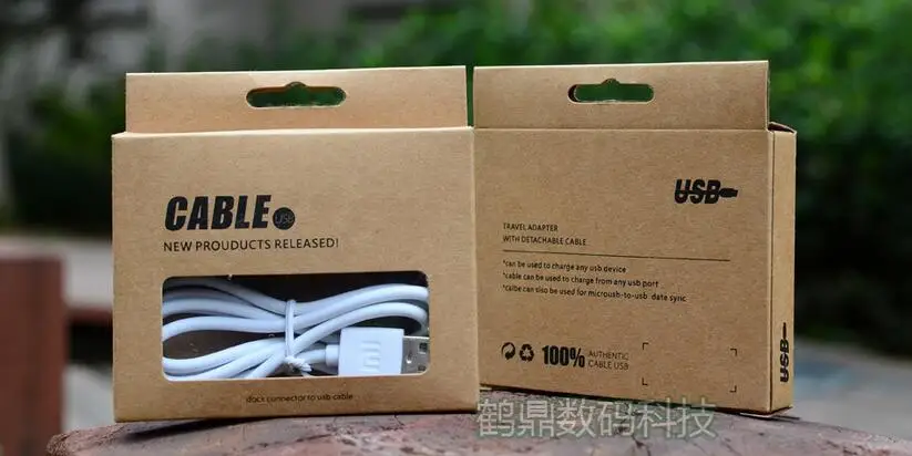 Горячая продажа Розничная коробка с пластиковым отверстием коричневая