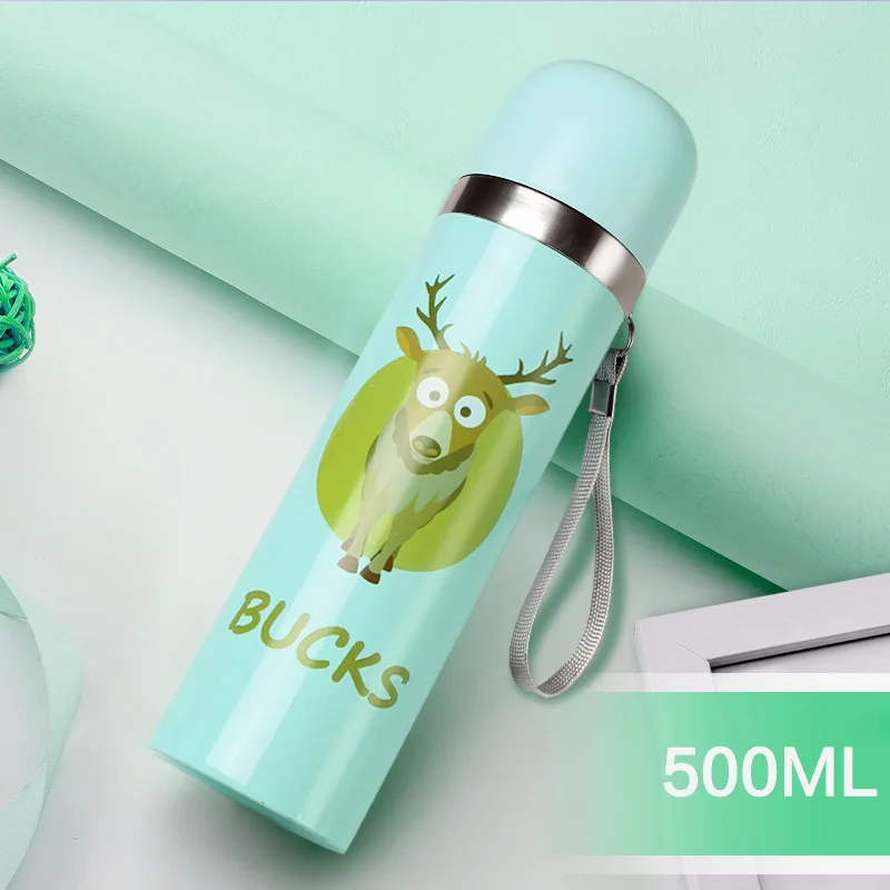 Unibird Творческий Спорт термос с крышкой 500 мл вакуумные чашки термосы кофе
