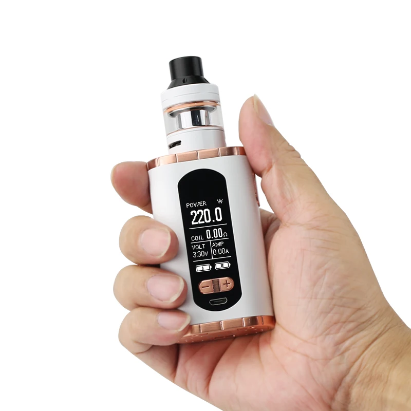 Оригинальная электронная сигарета eleaf Invoke с Элло т стартовый комплект 220 Вт Box Mod